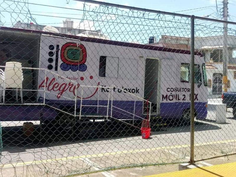 Llega la Caravana Maya a la Isla de las Golondrinas.