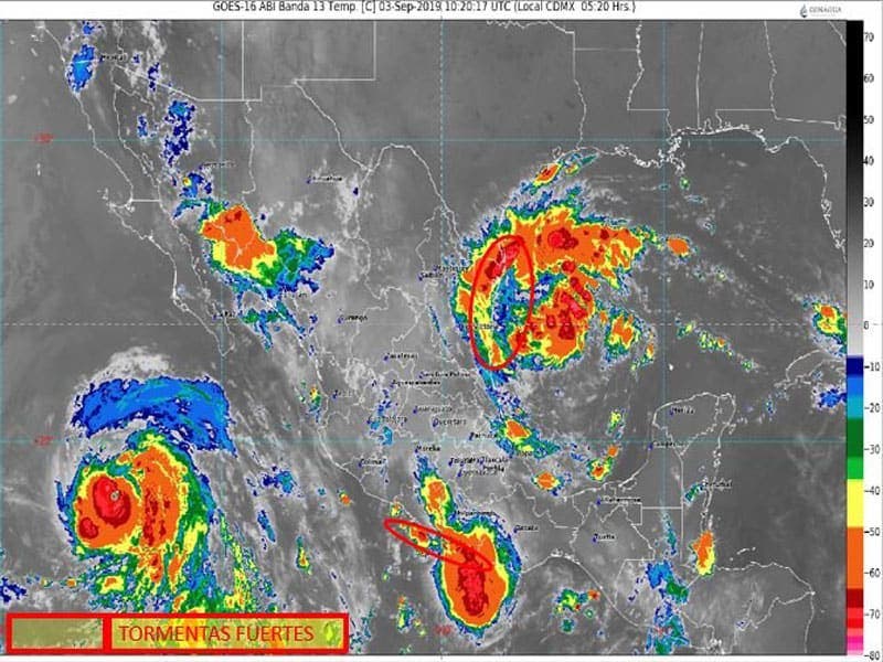 Clima: Prevén lluvias fuertes para Quintana Roo; las condiciones meteorológicas en la Península serán de cielo medio nublado y ambiente caluroso.
