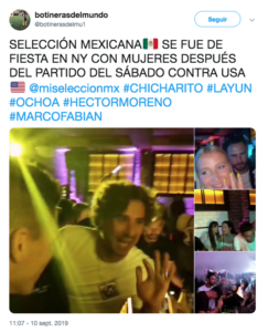 Selección Mexicana envuelta en escándalos de 'mujeres'