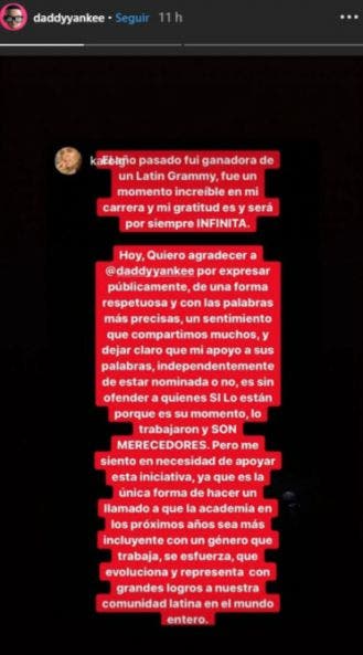 Daddy Yankee y más artistas protestan furiosos #SinReggaetonNoHayLatinGammys