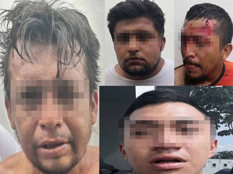 Nueve detenidos por golpear a policías; La agresión se registró cuando los elementos se encontraban patrullando la Luis Donaldo Colosio.