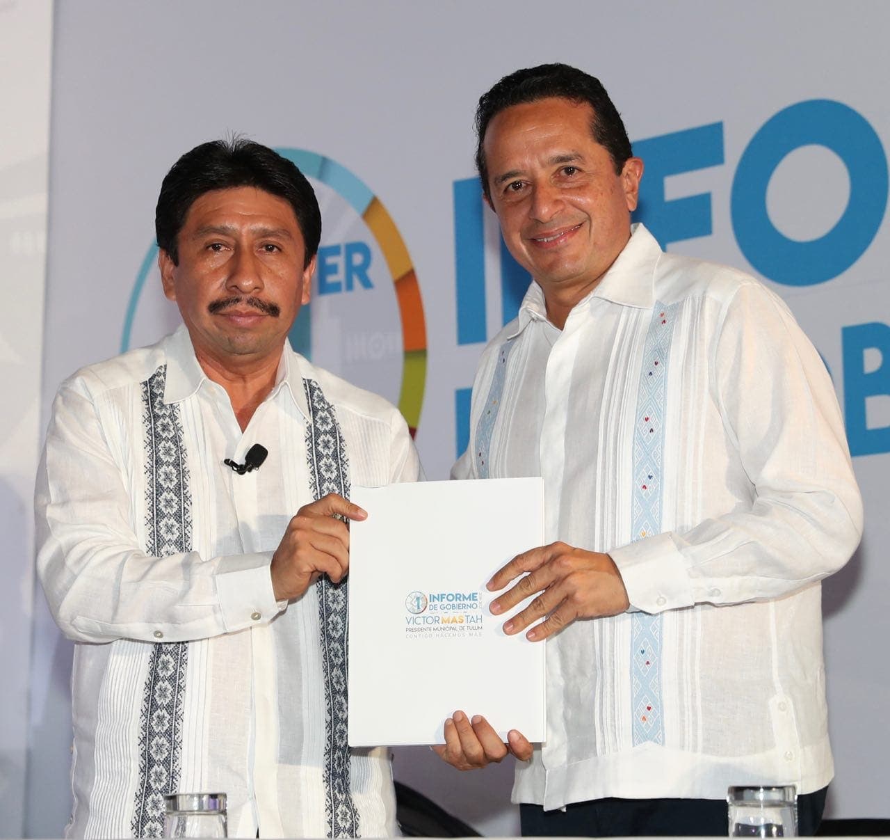 En el marco de su Primer Informe de Gobierno, el Presidente Municipal destaca el incremento de la seguridad en el destino.