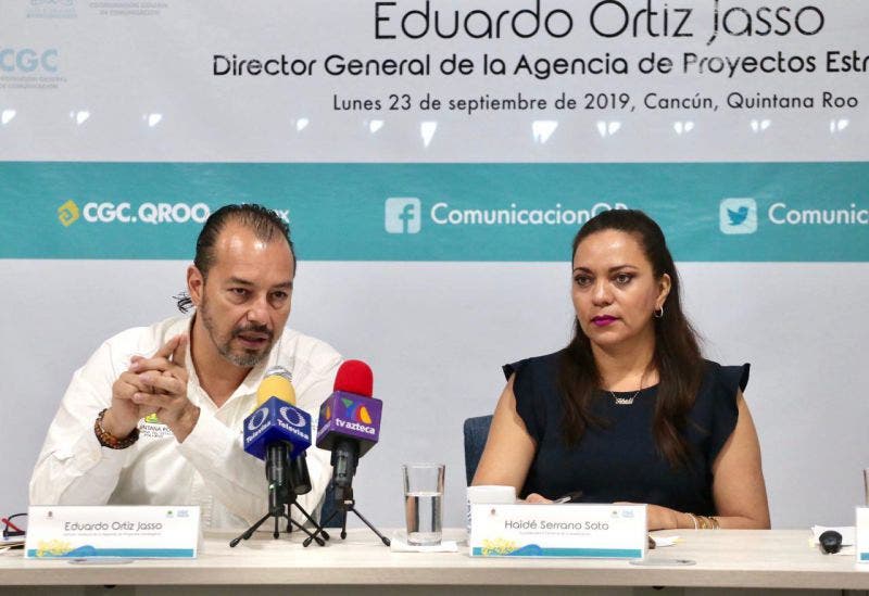 Titular de la Agencia de Proyectos Estratégicos de Quintana Roo Eduardo Ortiz Jasso.