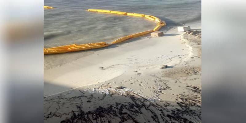 Barrera de desvío de sargazo Grupo ArCo.