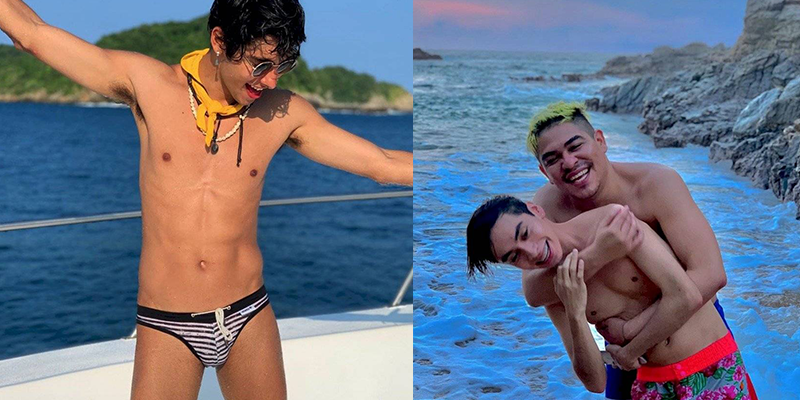 Daniel Bisogno disfruta de su soltería rodeado de hombres