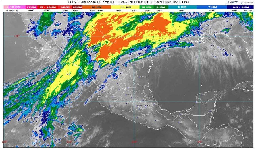 Clima probable para hoy martes 11 en Quintana Roo; Se prevén lluvias aisladas y ambiente caluroso con rachas de vientos.