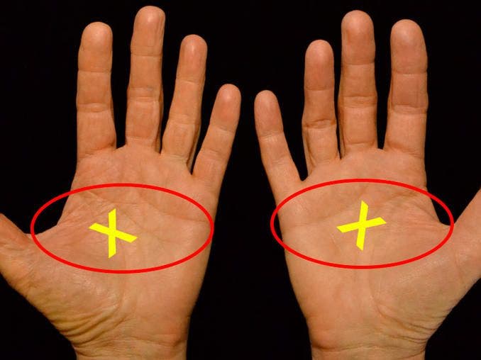 Significado de las líneas X en la mano, ¿tienes una?