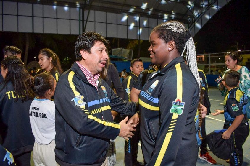 Tulum, referente deportivo a nivel estatal, afirmó el edil tulumnense Victor Mas Tah