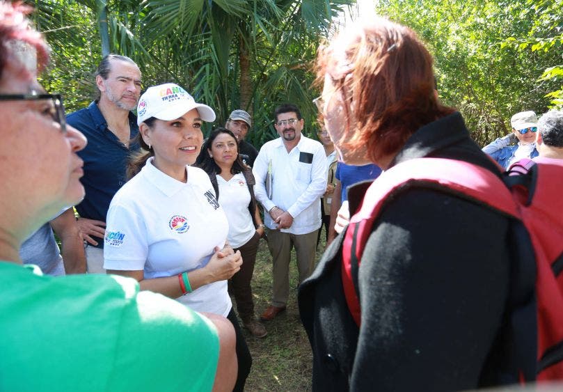 “En cualquier lugar del mundo quisieran tener cerca de ellos un cenote y un humedal, son maravillas y regalos de la naturaleza”, Mara Lezama. Presidente Municipal de Benito Juárez