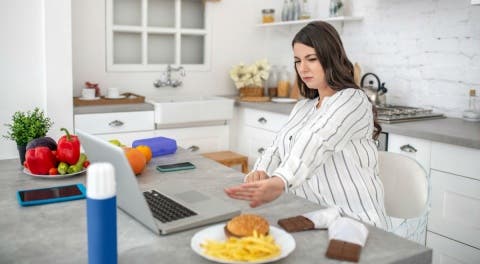 Coronavirus: Cómo no subir de peso durante la cuarentena