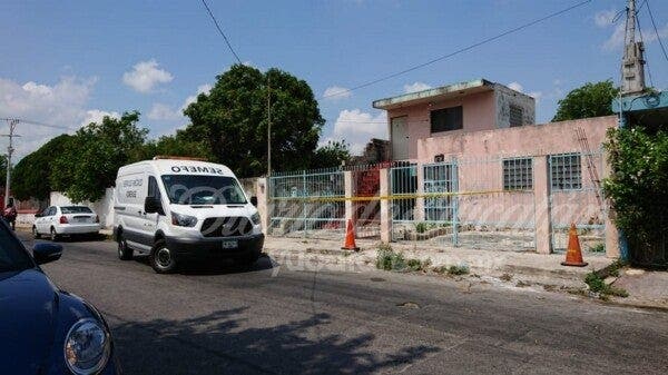 El señor fue hallado sin vida por sus vecinos.- Foto: Diario de Yucatán.