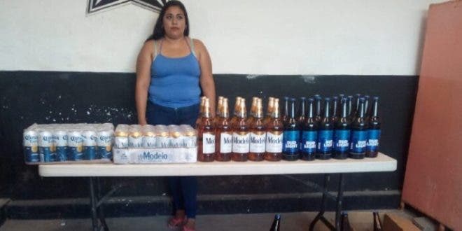 Detenida por dedicarse a la venta clandestina de alcohol.