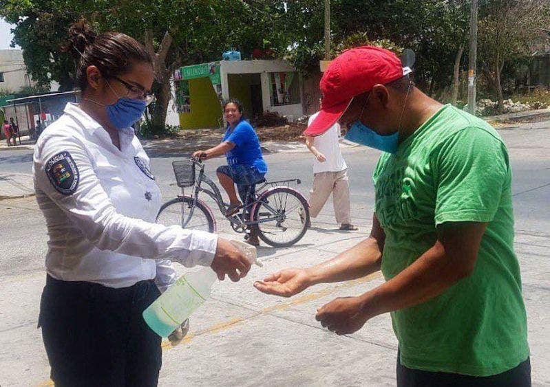 La Presidenta Municipal reitera el llamado a la población a quedarse en casa para hacerle frente a la emergencia sanitaria