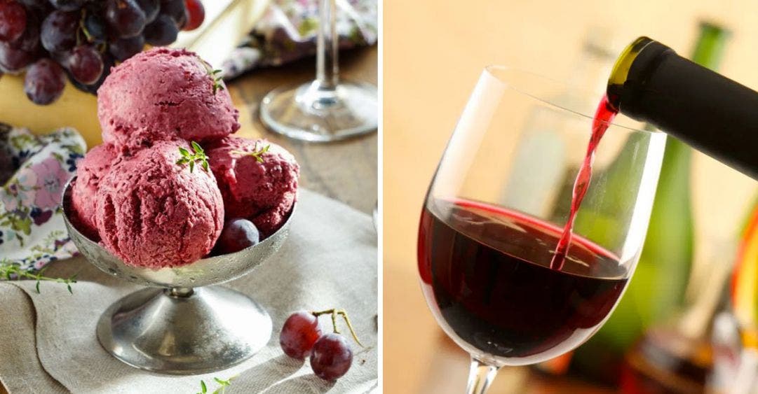 Consiente a tu familia con un rico helado de vino tinto