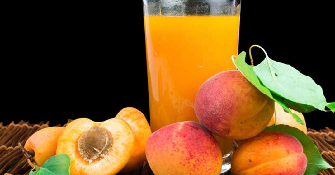 Jugo de durazno para prevenir cáncer y enfermedades de corazón