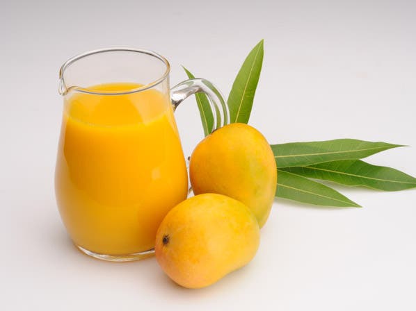 Refresca tu almuerzo con un delicioso jugo de mango