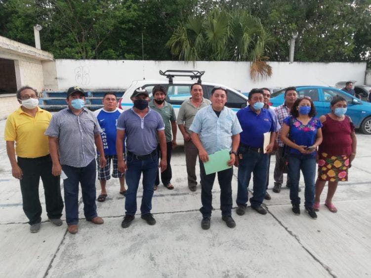 Se registran dos planillas para dirigir a taxistas en Nuevo X-Can; Comisión Electoral llama a agremiados a la cordura en las elecciones.