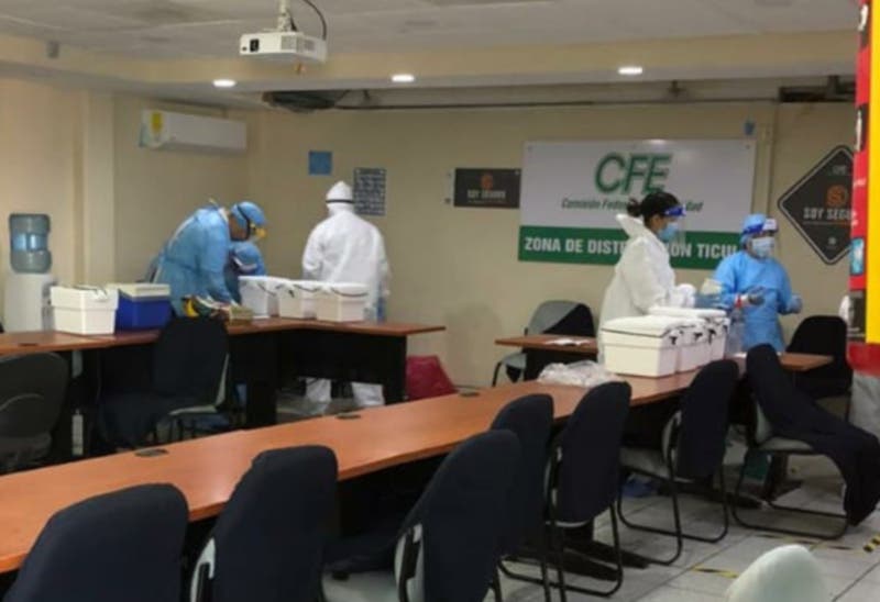 Aplicación de pruebas de Covid-19