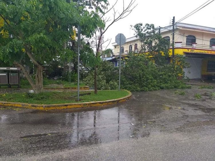 Desde la tarde de ayer, el municipio de Benito Juárez se ha visto afectado por los efectos de la Depresión Tropical 'Cristóbal'