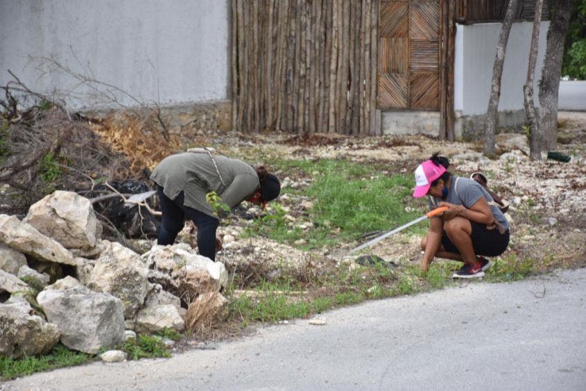 Arranca Programa de Empleo Temporal para mejorar la imagen de Tulum