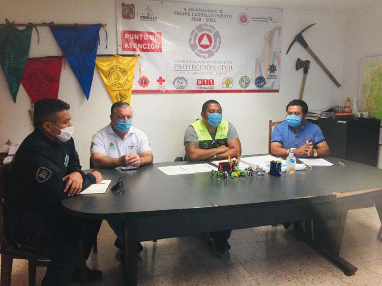 Se preparan autoridades de FCP ante la actual temporada de huracanes; instalan el Comité Municipal Operativo.