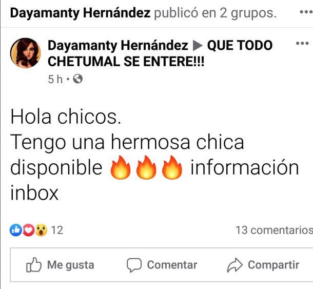 En Chetumal crece el comercio sexual vía redes sociales; la pandemia también modificó la práctica de esta ilícita avtividad.