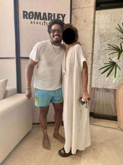 Rohan Marley, hijo de la leyenda del reggae Bob Marley.