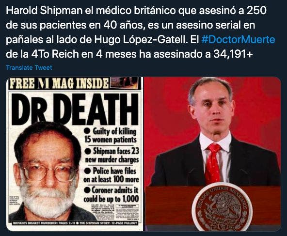 Hugo López-Gatell anunció rebrote en México de COVID-19