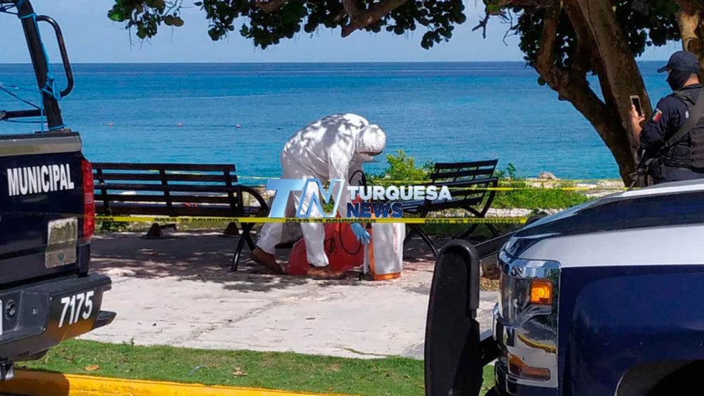 Hallan tiradas en playa de Cozumel pruebas de Covid-19; se sospecha que los reactivos fueron aplicados a personal de navieras.