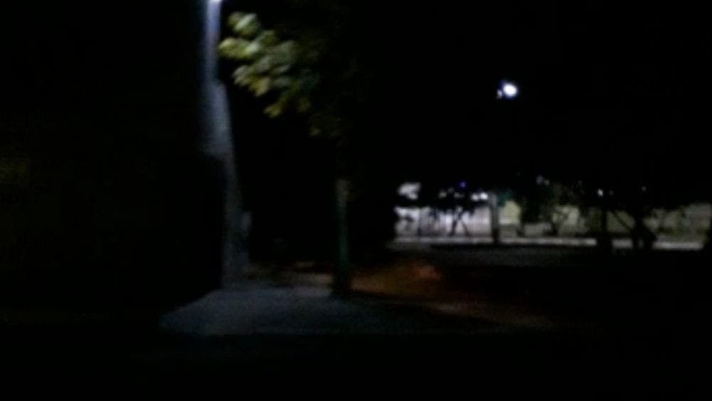 Avenida Universidad de Chetumal, en total obscuridad