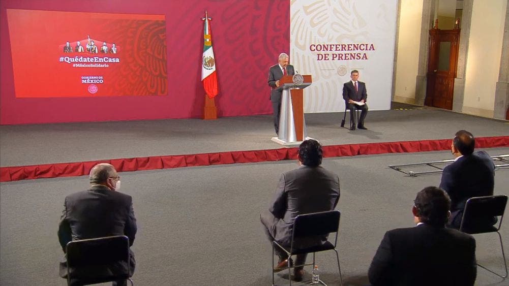 Conferencia matutina del Presidente Andrés Manuel López Obrador el dí de hoy.