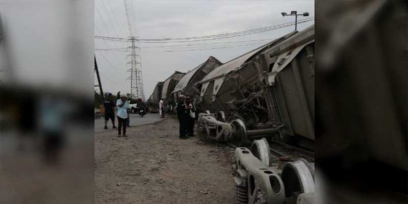 Video: Se descarrila tren en Edomex