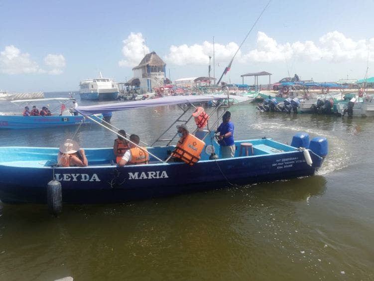 Continúa a un 30 por ciento la ocupación en isla Holbox; se acatan disposiciones decretadas por autoridades sanitarias para la reactivación.