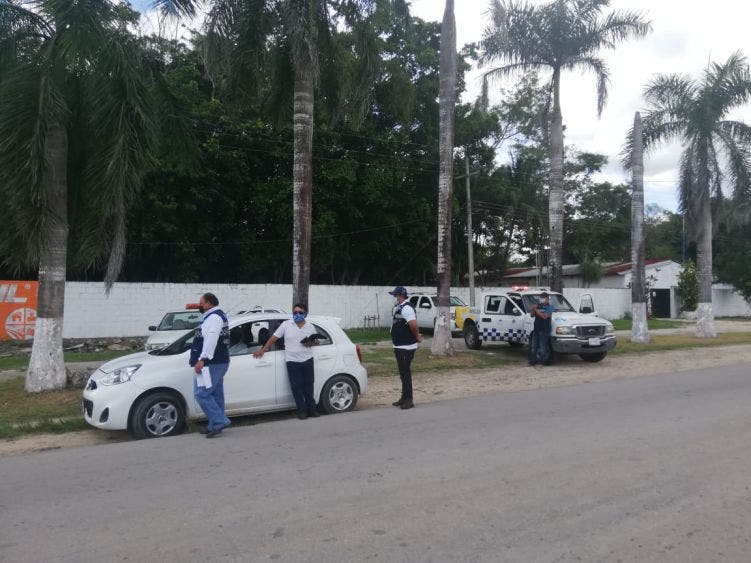 Refuerza Imoveqroo filtros de inspección a unidades de pasaje en FCP; vigilan que se respeten las medidas de la sana distancia.