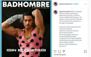 Alejandro Speitzer se viste de mujer