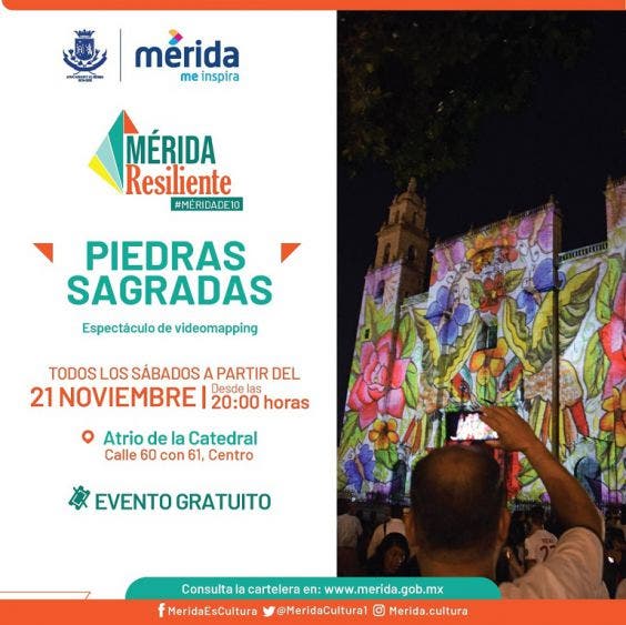 Evento de videomapping