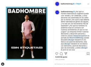 Alejandro Speitzer se viste de mujer