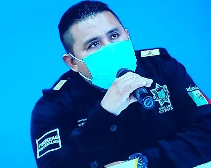 Comandante de la Policía de Tekax