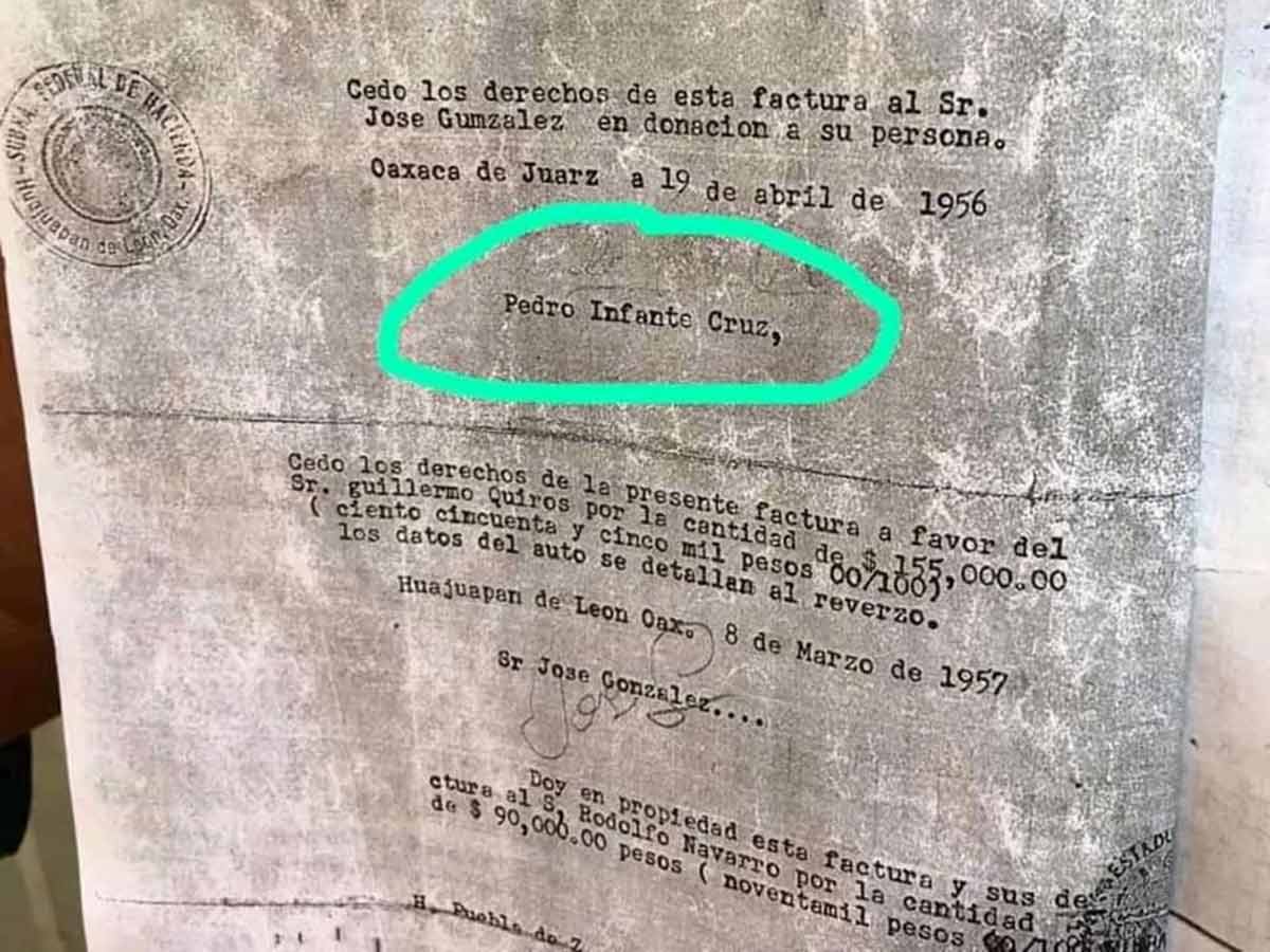 Venden automóvil viejo de Pedro Infante en $65 mil pesos