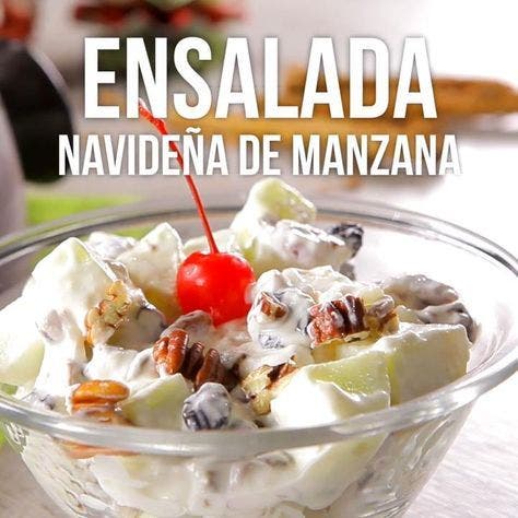 Recetas | Consiente a tu familia con una rica ensalada navideña