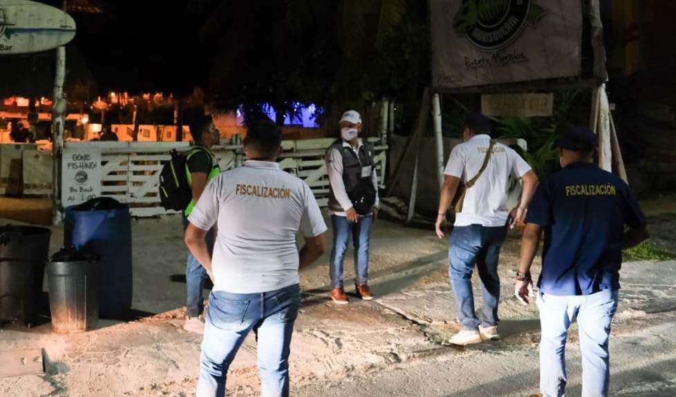 Refuerza gobierno de Laura Fernández vigilancia de protocolos sanitarios en comercios, la vigilancia es realizada por parte de la Dirección de Fiscalización en restaurantes y otros establecimientos comerciales