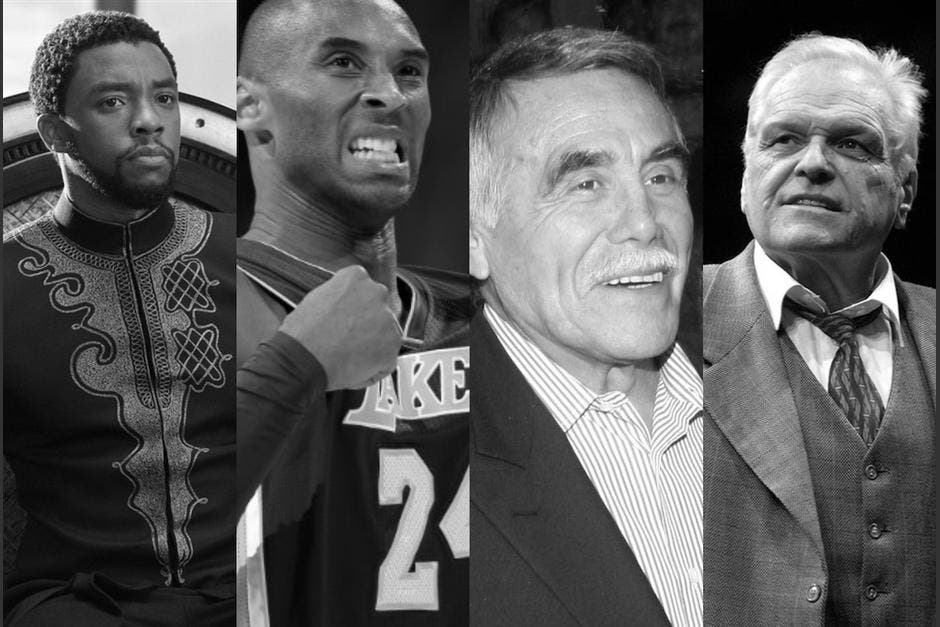 Famosos extranjeros que murieron en el 2020