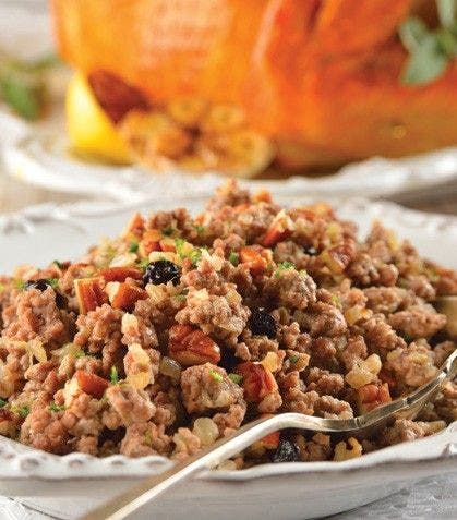 Relleno de pavo tradicional para esta navidad