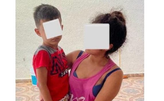 Localizan a hermanos extraviados en Vergel; estaban con su padre