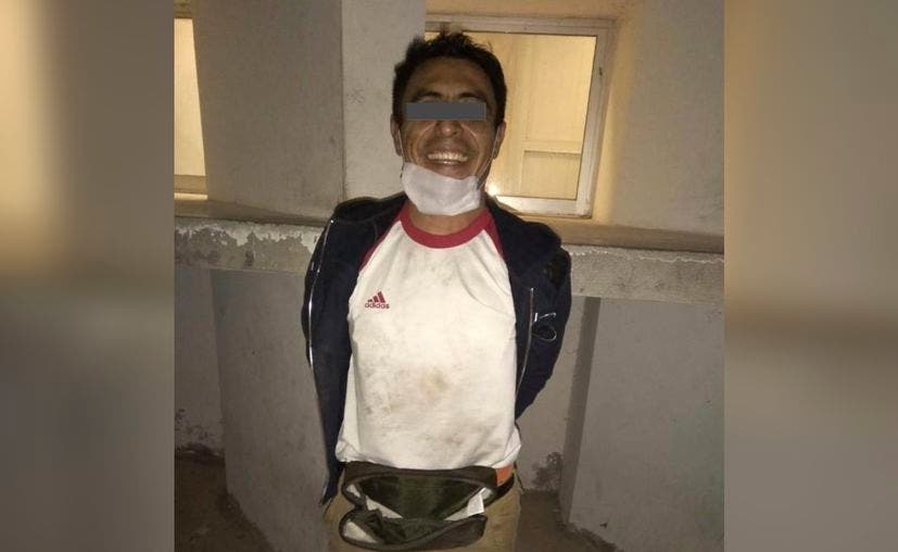 Sujeto detenido la noche de ayer sin razón alguna por policías de la SSP de Mérida