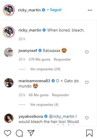 Ricky Martin sorprende con impresionante cambio de Look