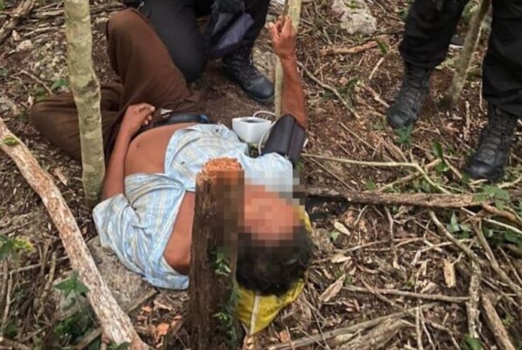 Rescatan a adulto mayor desmayado por deshidratación en montes de Valladolid