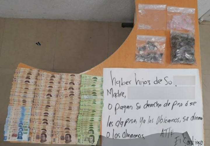 En Playa del Carmen procesan por narcomenudeo a extorsionador; Henry “N” fue detenidos a finales de año con dinero, droga, y una narcomensaje.