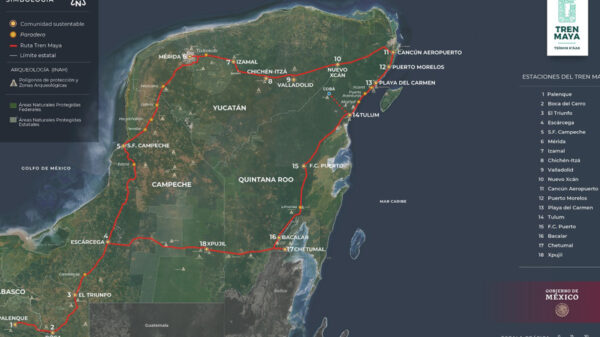 Fonatur intensifica trabajos en los cuatro tramos del Tren Maya en Quintana Roo