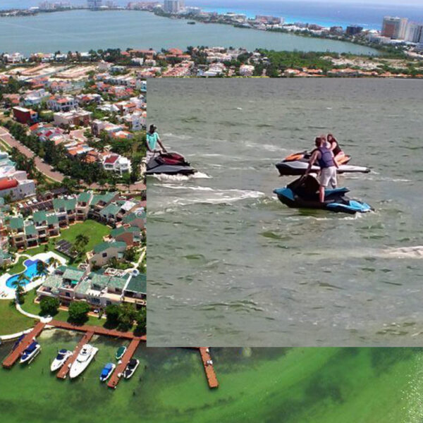 Cae avioneta en Cancún zona hotelera